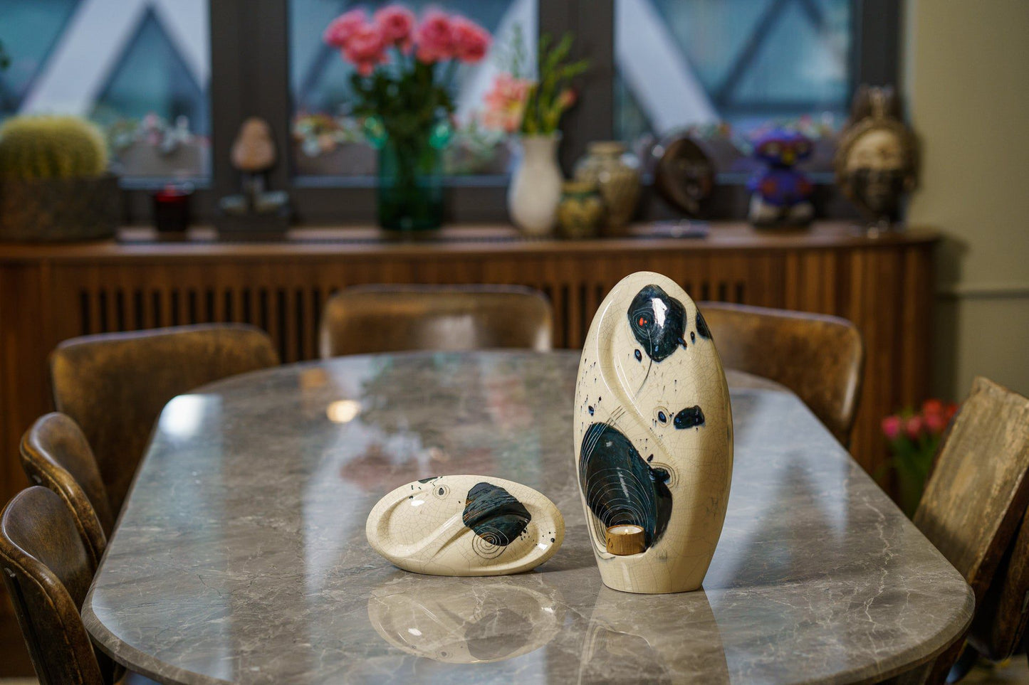 
                  
                    Pulvis Art Urns Exclusive Urn Hand Decorated Eternity Keepsake "Galaxy" - Ceramic Keepsake Urn
                  
                