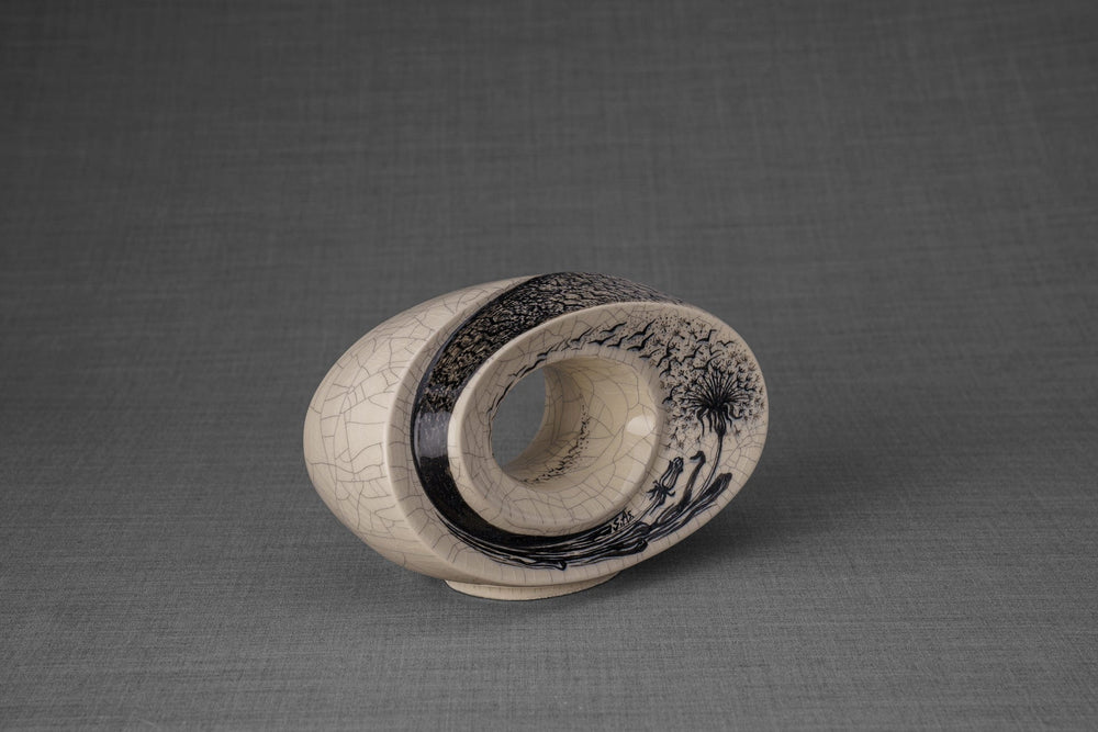 
                  
                    Pulvis Art Urns Exclusive Urn Hand Decorated Keepsake "The Passage - Birds" - Ceramic
                  
                