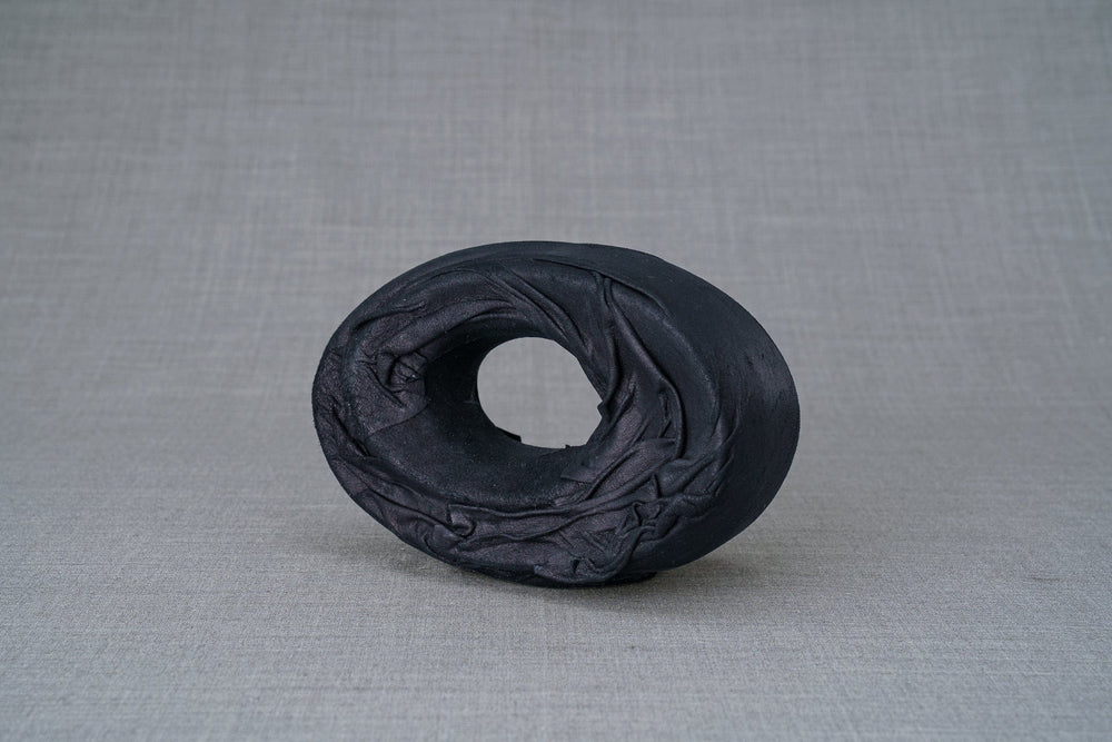 Pulvis Art Urns Exclusive Urn Handmade Cremation Keepsake "The Passage" - Exclusive Leather Edition