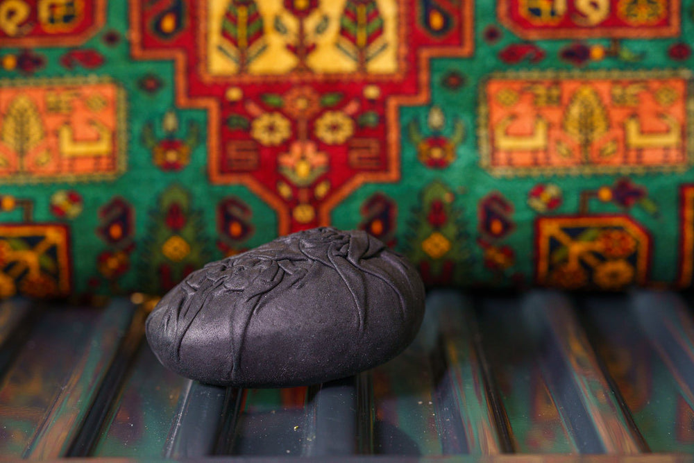 Pulvis Art Urns Exclusive Urn Leather Cremation Keepsake "Stone" - Exclusive Edition
