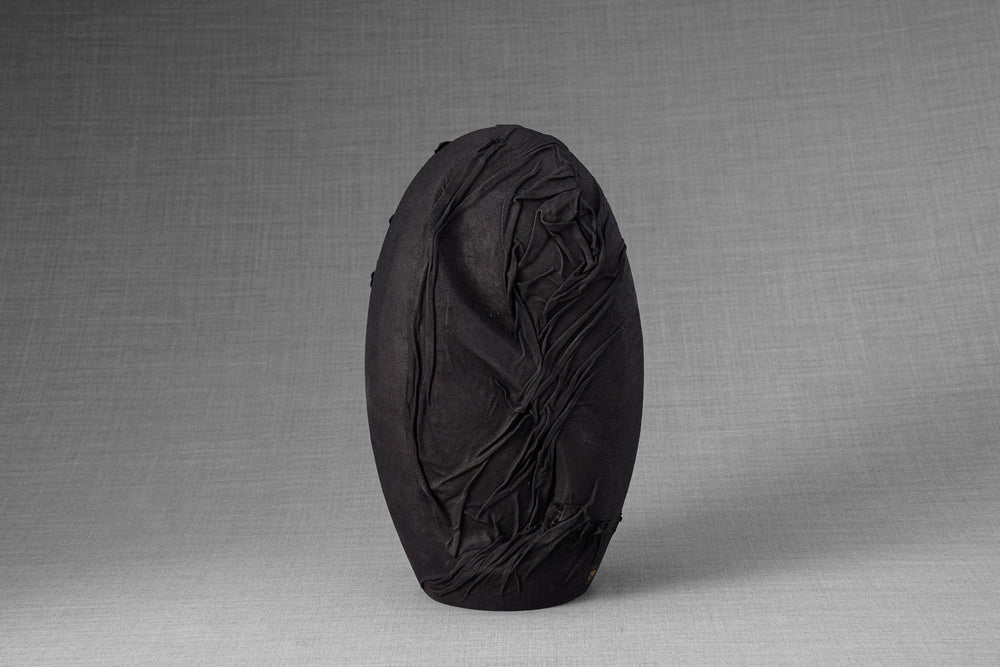 Pulvis Art Urns Exclusive Urn Leather Cremation Urn for Ashes "Eternity" - Exclusive Edition