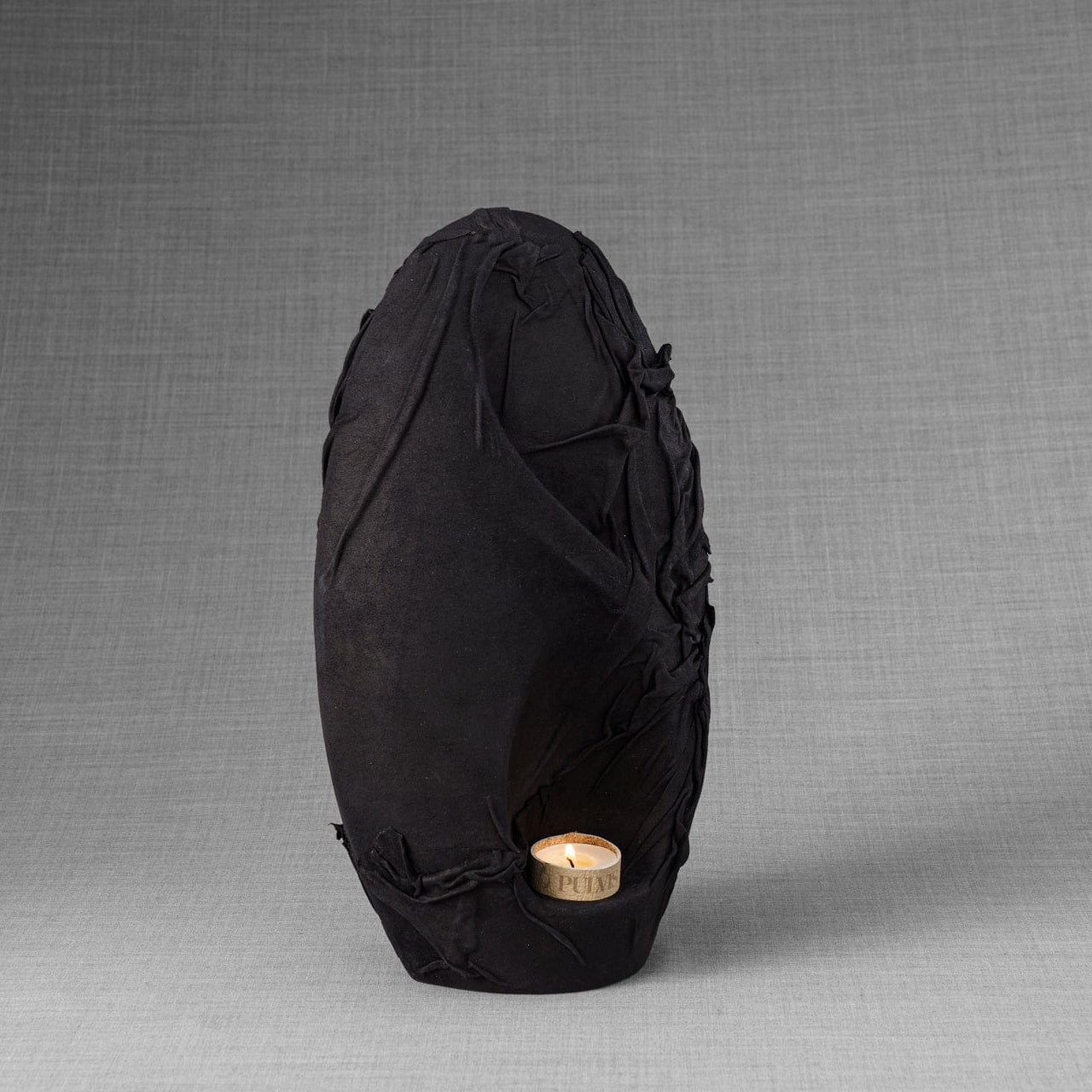 Leather Cremation Urn for Ashes "Eternity" - Exclusive Edition - Pulvis Art Urns