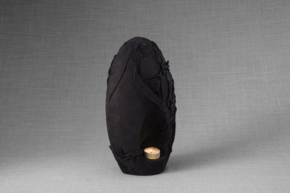 Leather Cremation Urn for Ashes "Eternity" - Exclusive Edition - Pulvis Art Urns