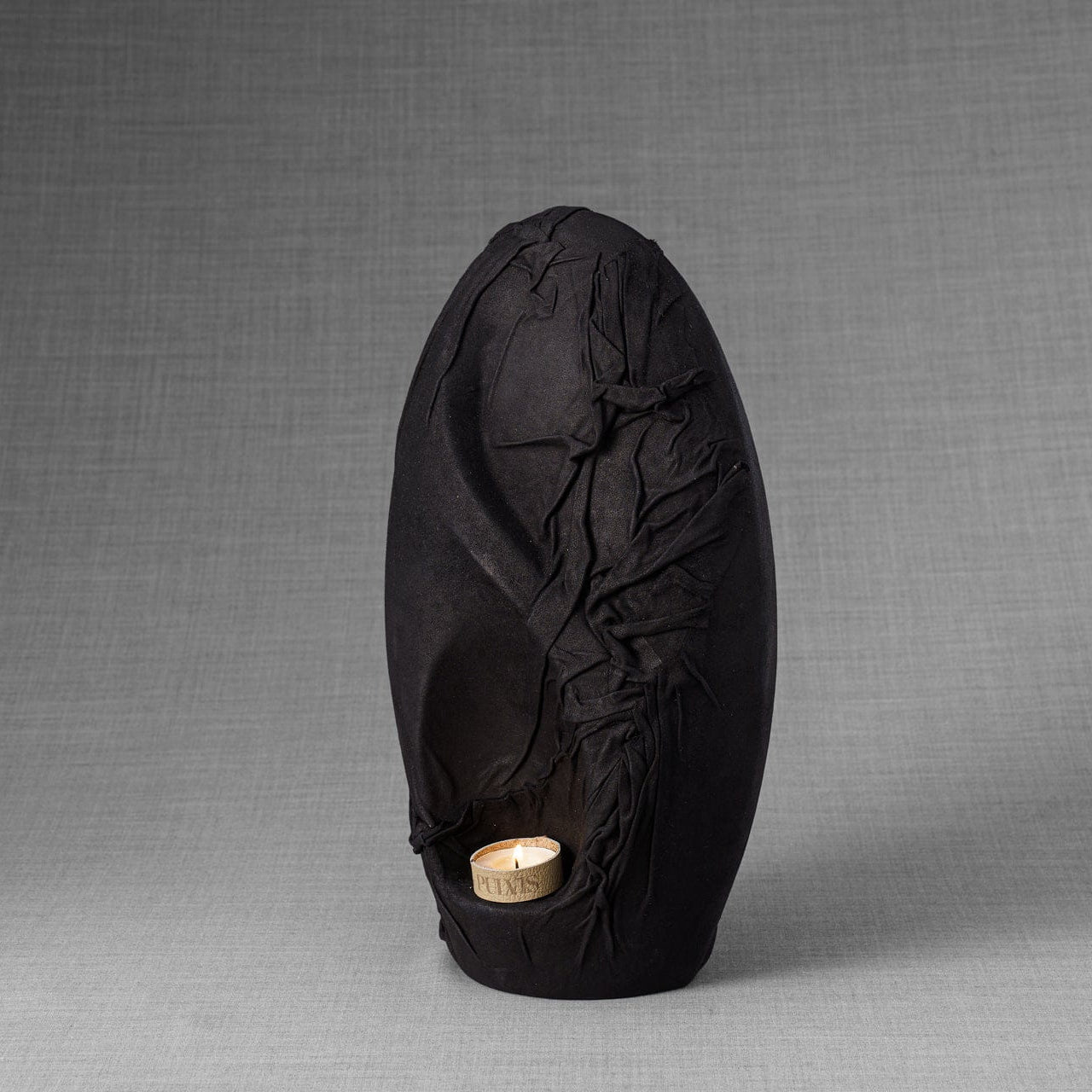 Leather Cremation Urn for Ashes "Eternity" - Exclusive Edition - Pulvis Art Urns