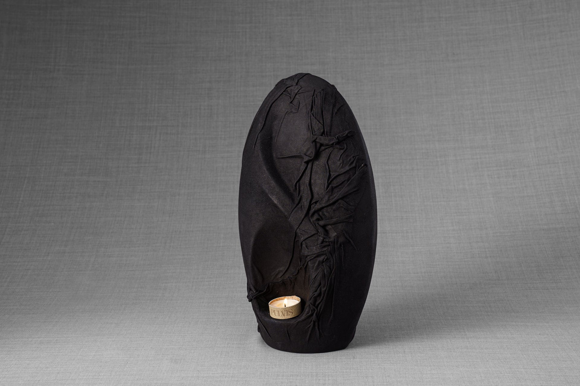 Leather Cremation Urn for Ashes "Eternity" - Exclusive Edition - Pulvis Art Urns