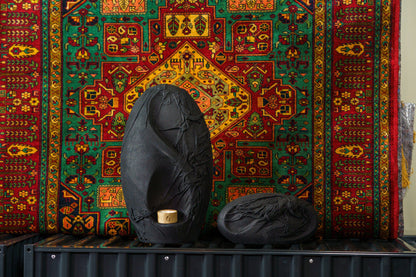 Leather Cremation Urn for Ashes "Eternity" - Exclusive Edition - Pulvis Art Urns