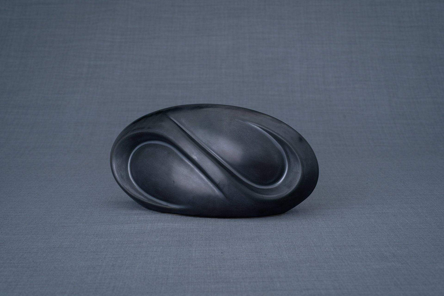 
                  
                    Eternity Cremation Keepsake for Ashes – Dark Matte | Small | Ceramic
                  
                