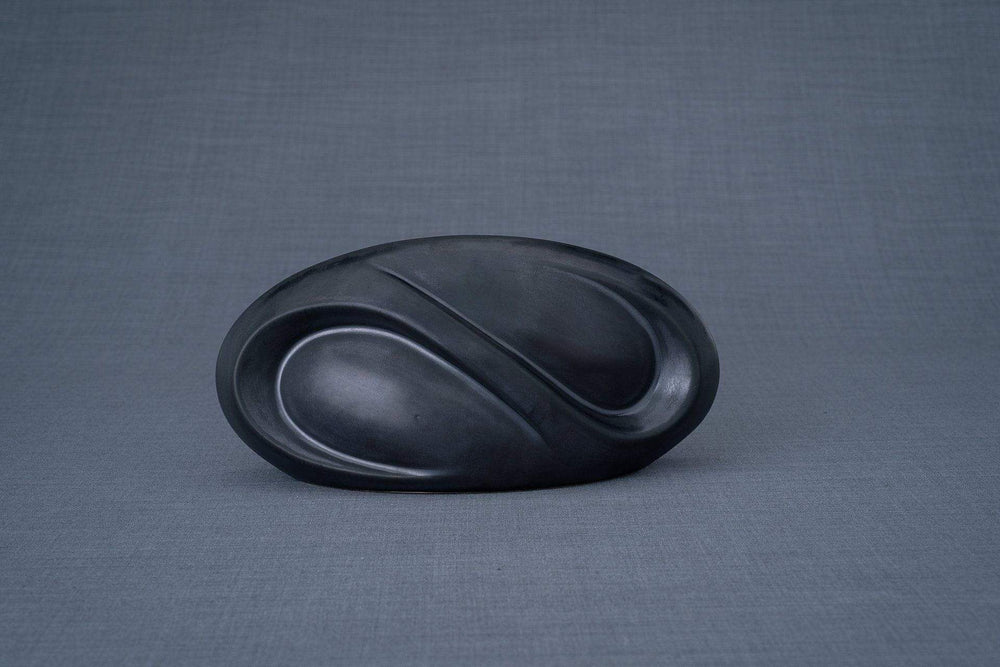 Eternity Cremation Keepsake for Ashes – Dark Matte | Small | Ceramic