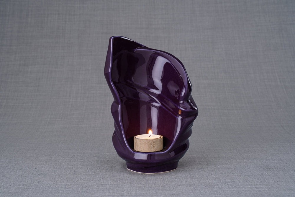 
                  
                    Pulvis Art Urns Keepsake Urn Handmade Cremation Keepsake Urn "Light" - Small | Violet | Ceramic
                  
                