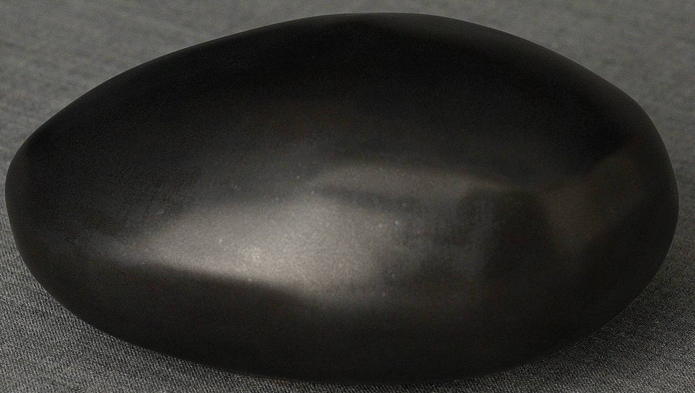 
                  
                    Stone Handmade Cremation Keepsake Urn for Ashes, color Dark Matte-PulvisArtUrns-Pulvis Art Urns
                  
                