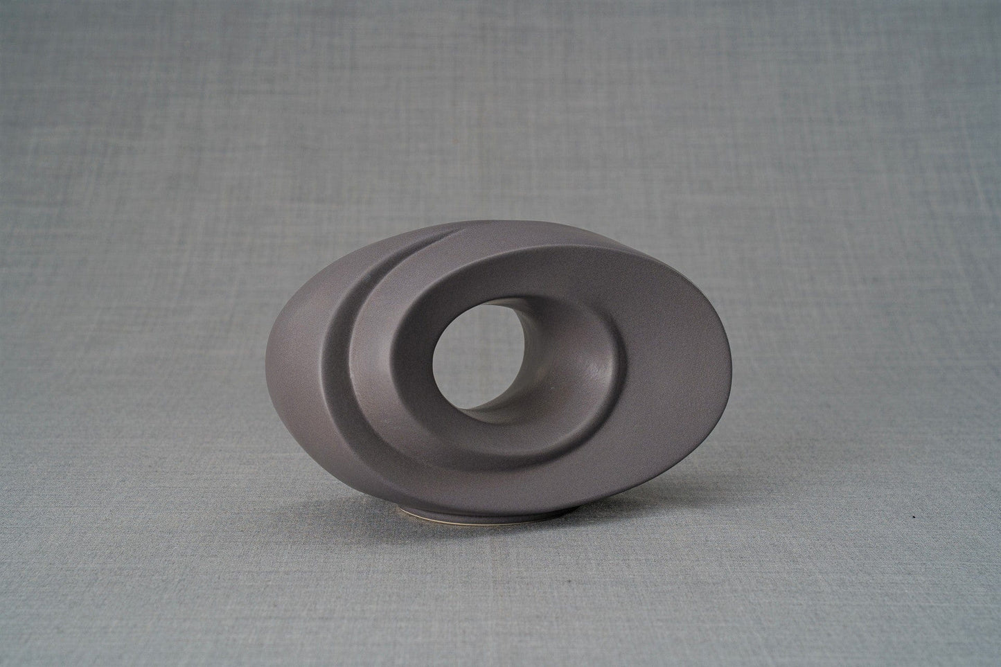 
                  
                    Pulvis Art Urns Keepsake Urn Handmade Cremation Keepsake Urn "The Passage" - Small | Gray Matte | Ceramic
                  
                