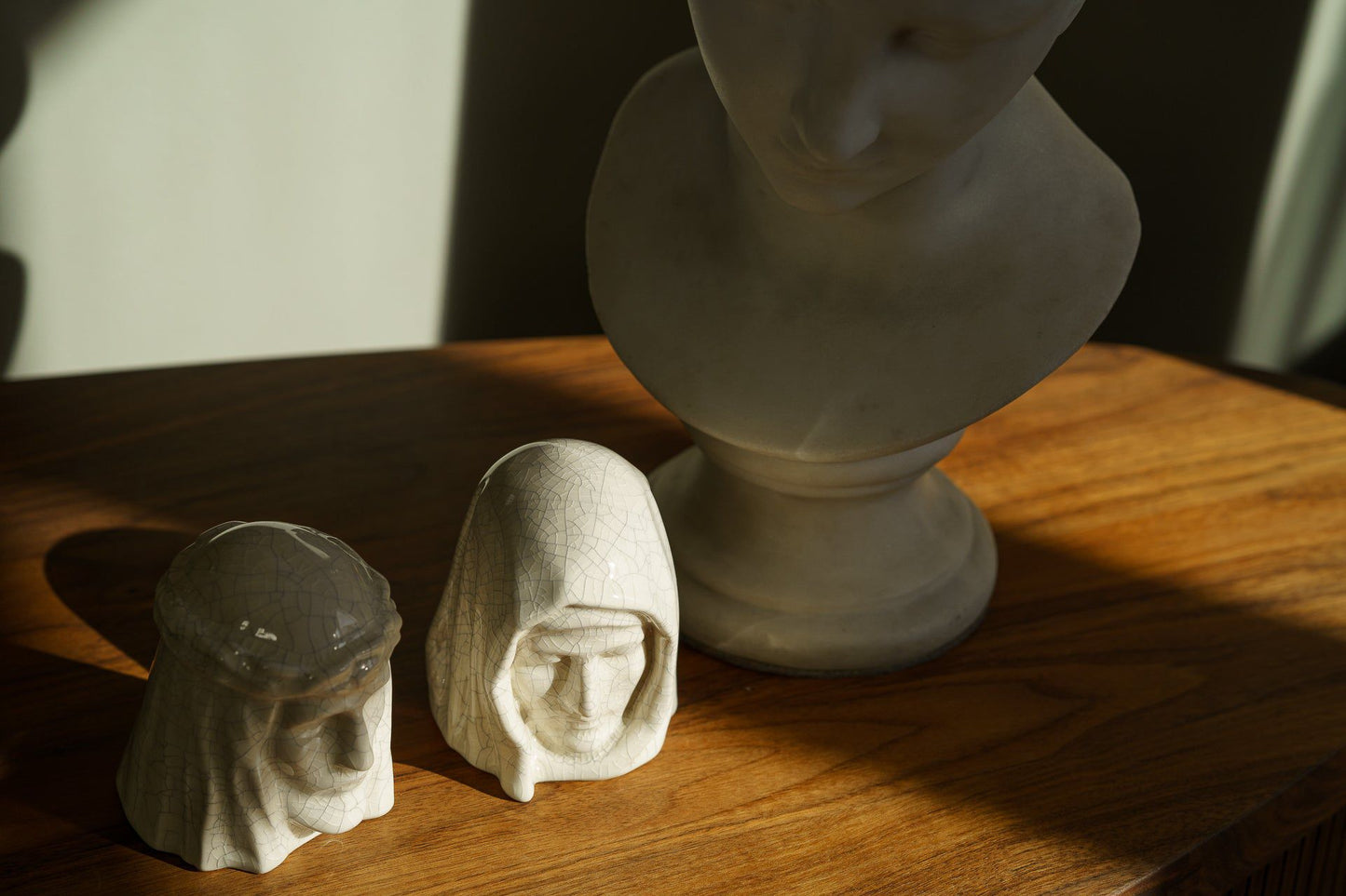 
                  
                    Pulvis Art Urns Keepsake Urn Handmade Mini Keepsake Urn "The Christ" - Transparent | Ceramic
                  
                