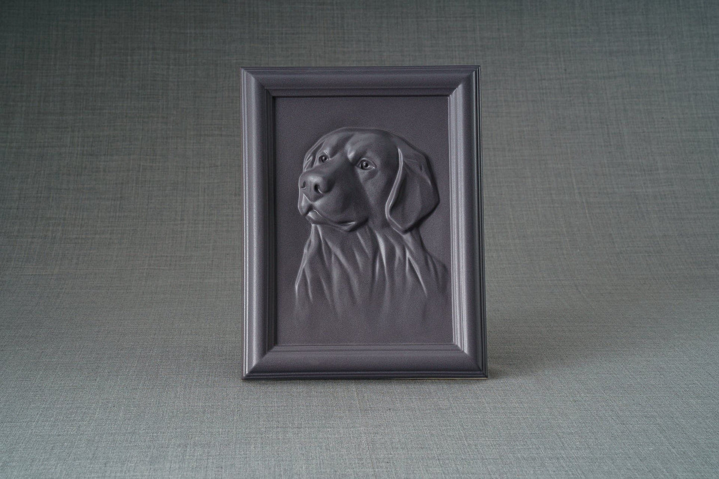 
                  
                    Pulvis Art Urns Pet Urn Labrador Pet Urn for Ashes - Grey Matte | Ceramic | Handmade
                  
                