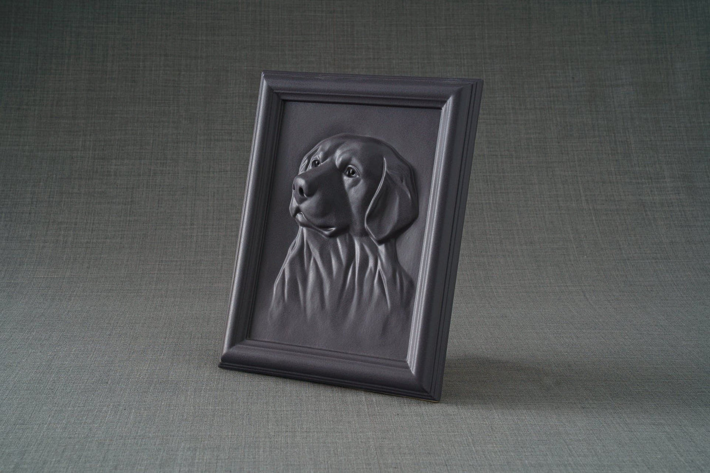 
                  
                    Pulvis Art Urns Pet Urn Labrador Pet Urn for Ashes - Grey Matte | Ceramic | Handmade
                  
                