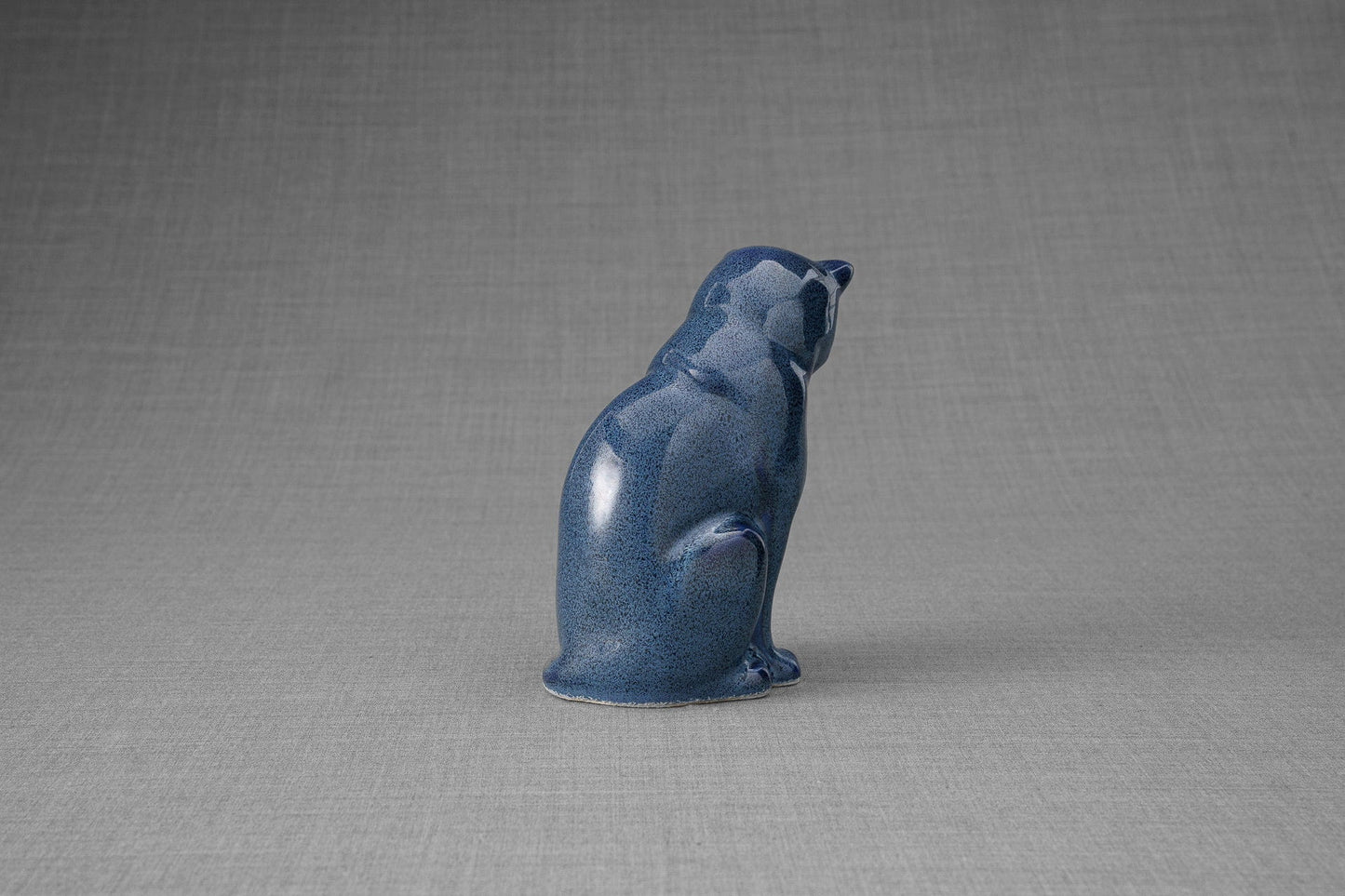 
                  
                    Pulvis Art Urns Pet Urn Mini Pet Urn for Ashes Neko - Blue Melange | Ceramic | Handmade
                  
                