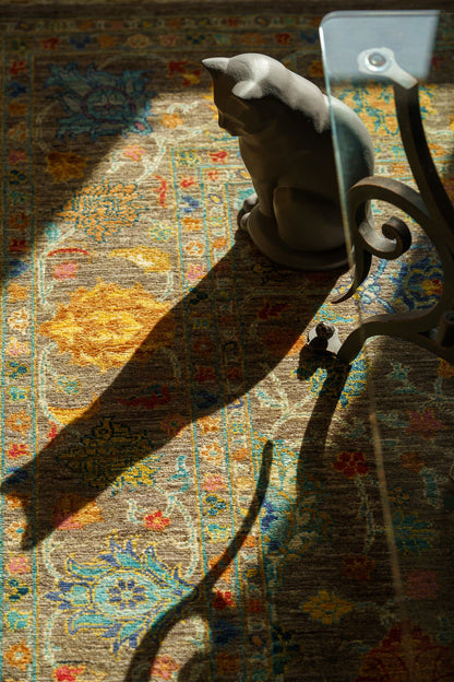 Neko Pet Urn for Ashes - Gray Matte | Ceramic | Handmade Cat Urn - Pulvis Art Urns