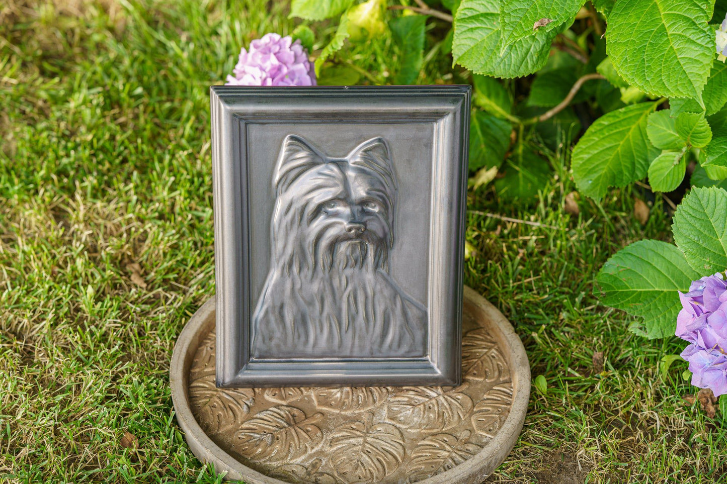 
                  
                    Pulvis Art Urns Pet Urn Yorkie Pet Urn - Dark Matte | Ceramic | Handmade
                  
                