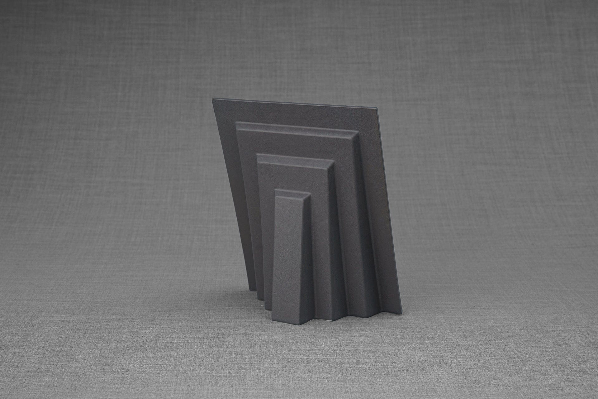 Yorkie Pet Urn - Gray Matte | Ceramic | Handmade - Pulvis Art Urns